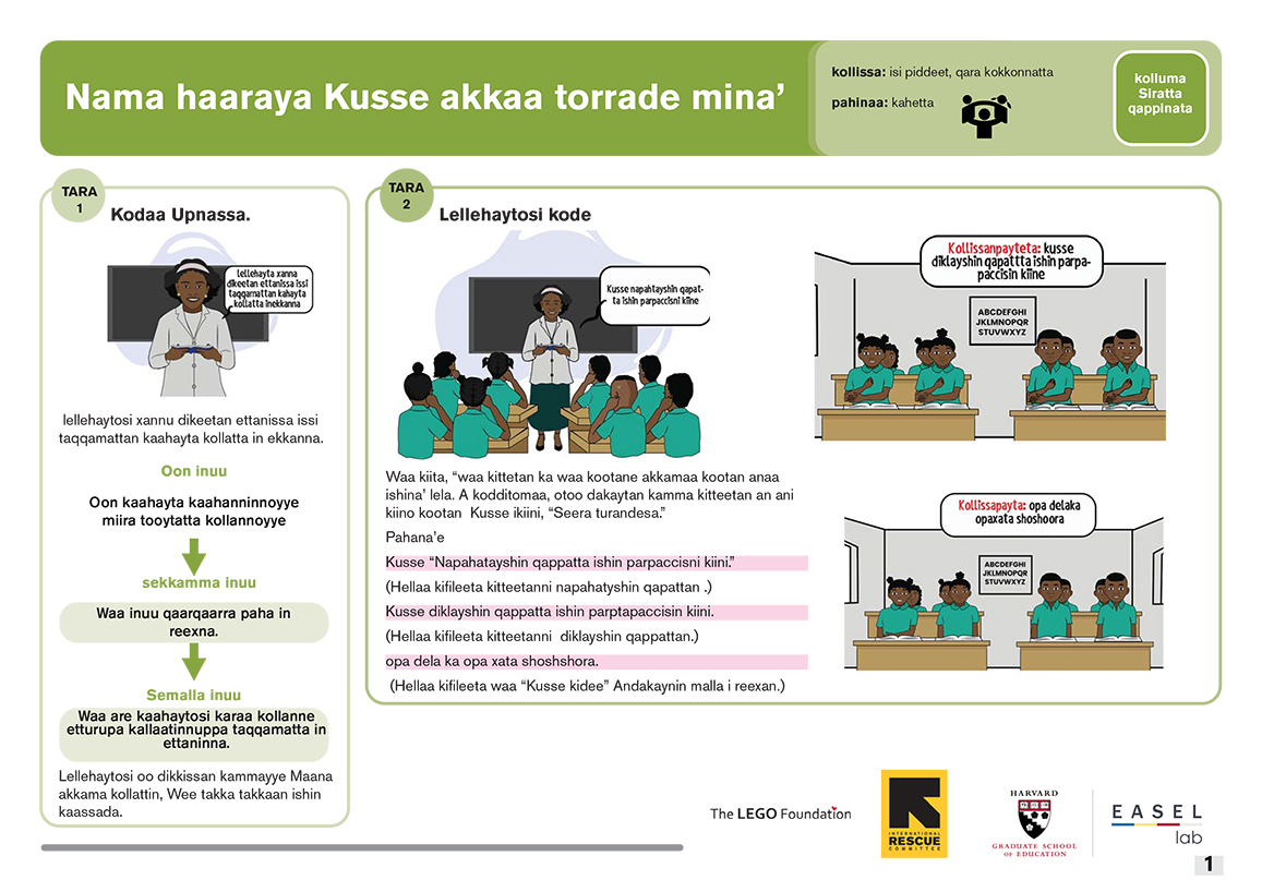 SEL Kernels - Educator - Konso