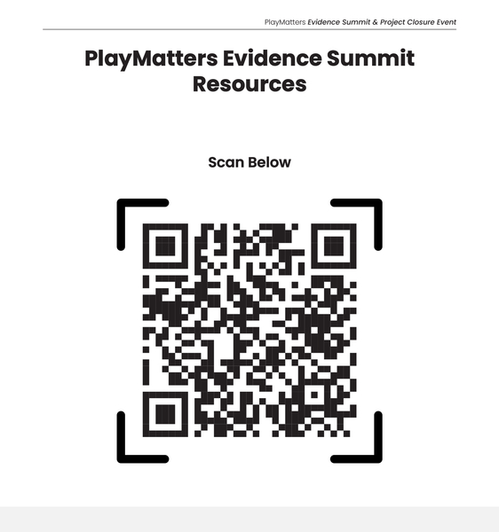 QR Code-Evidence Summit Resources